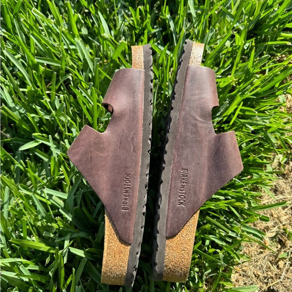 👟BIRKENSTOCK Arizona habana oiled leather 42 US 11 / 11.5 gently used - Picture 11 of 15